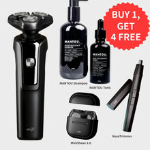 Load image into Gallery viewer, UltraShave FREE NoseTrimmer + MiniShave 2.0 + Mantou Shampoo + Mantou Tonic