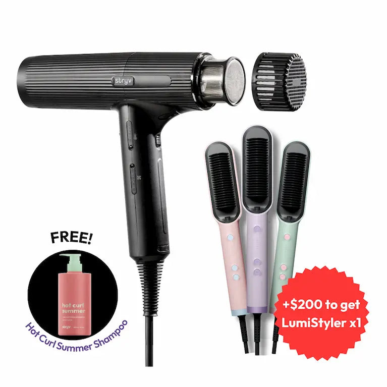 HU600 + $200 to get LumiStyler + FREE Shampoo