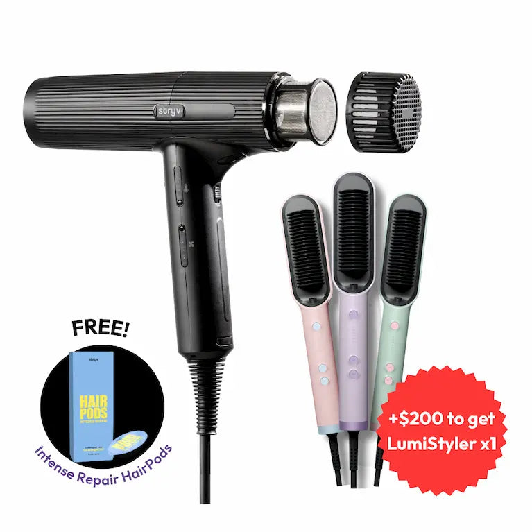 HU600 + $200 to get LumiStyler + FREE HairPods (intense repair)