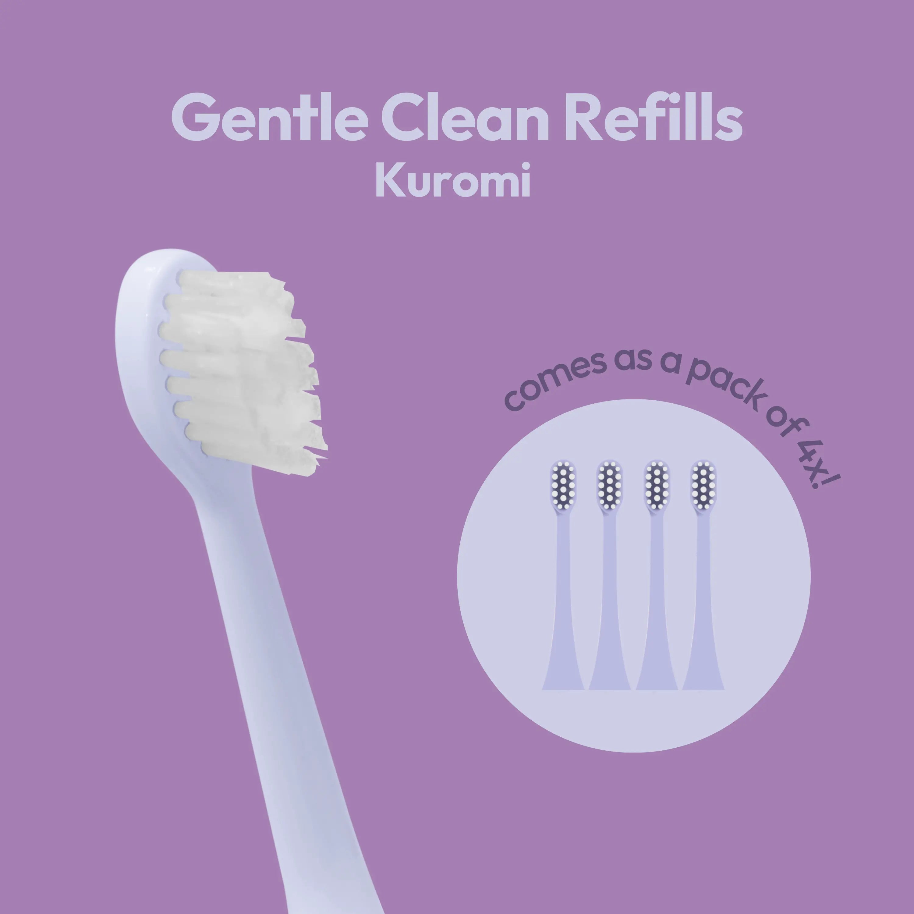 PocketSmile Gentle Cleaning Replacement Brush Heads