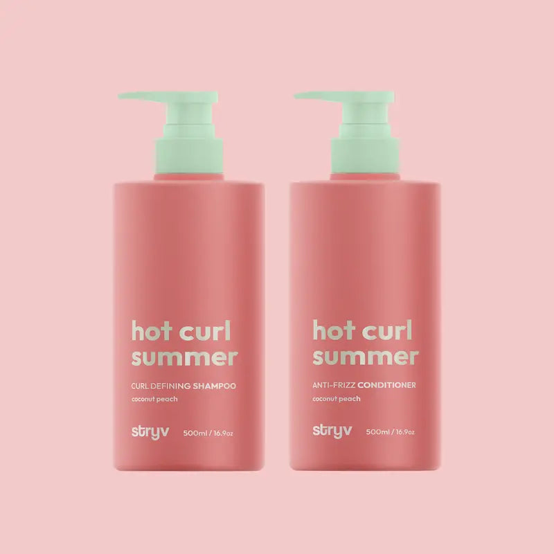 Hot Curl Summer - Shampoo + Conditioner Duo