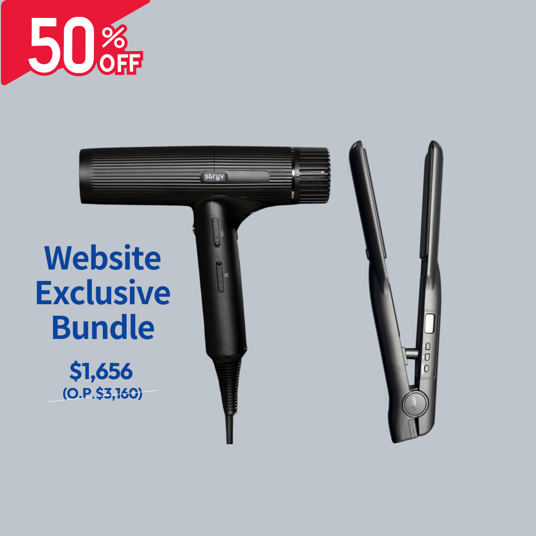 stryv Pro Styler - Ultimate Styling Bundle (Hairdryer + Prostyler)