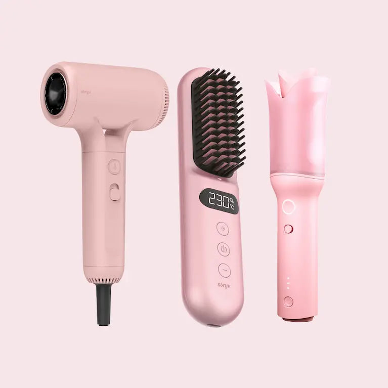 Pink Trio Bundle (Colour+ 2.0 + MiniStyler + MiniCurler)