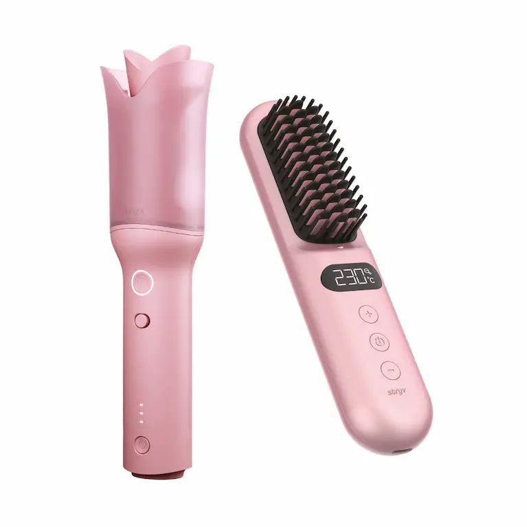 MiniCurler + MiniStyler Bundle | Pink