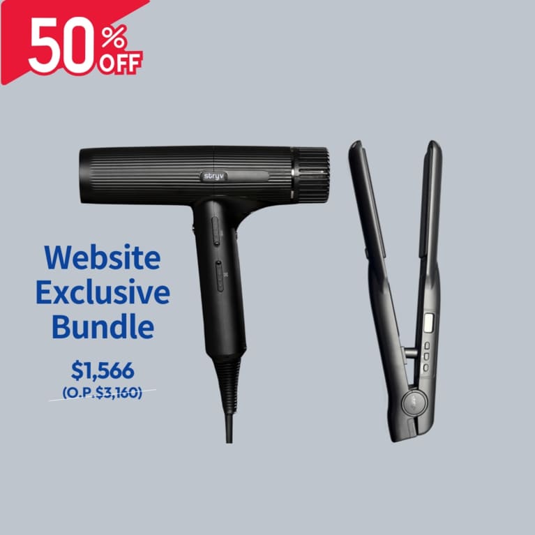 stryv Pro Styler - Ultimate Styling Bundle (Hairdryer + Prostyler) [10% storewide]